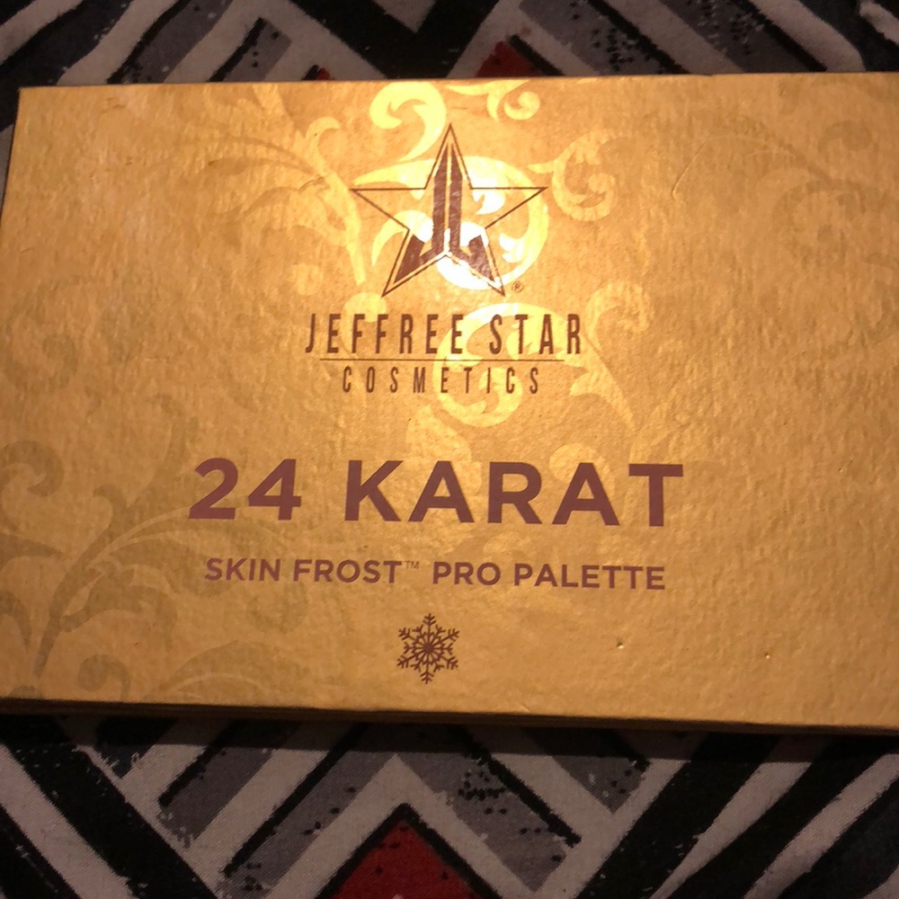 J. star 24 karat skin frost pro palette